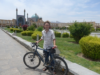 Mit dem Fahrrad von Basel nach Isfahan (Persien)