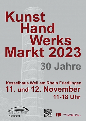 Kunsthandwerksmarkt im Kesselhaus am 11. und 12. November